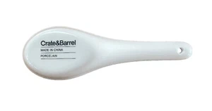 Crate and Barrel Porcelain Ramen Soup Spoon - Picture 1 of 5