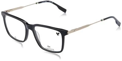 New Lacoste L 2925 001 Black & Matte Gold Eyeglasses 54/17/140 - Image 1 of 4