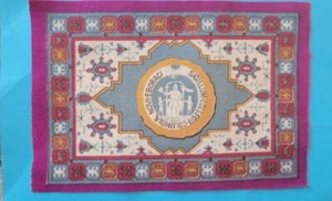 1910s B16 Tobacco Felt COLUMBIA UNIVERSITY 1 seal - large size - Picture 1 of 1