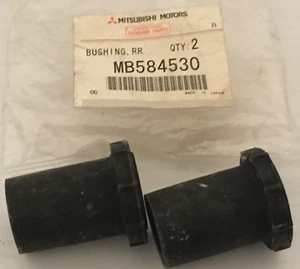 Rear Lower Leaf Spring Bush x2 Fits Mitsubishi L200 1986-2015 MB584530 - Picture 1 of 6