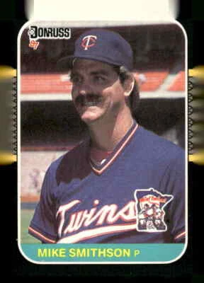 1987 Donruss #245 Mike Smithson - Image 1 of 2