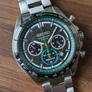 Reloj Pulsera Seiko SBPY171 Modelista Solar Analógico Cronógrafo Edición Limitada - Imagen 1 de 12