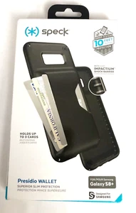 Speck Cell Phone Wallet Cases for Galaxy S8 Plus - Black - Picture 1 of 7