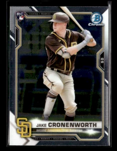 2021 Bowman Chrome #68 Jake Cronenworth Rookie RC - Picture 1 of 2