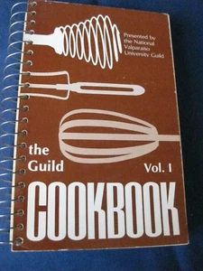 The Guild Cookbook Vol. 1 National Valparaiso University Indiana 1972 - Imagen 1 de 5