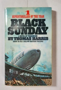 Black Sunday by Thomas Harris 1976 Bantam 1st Printing Paperback - Picture 1 of 7