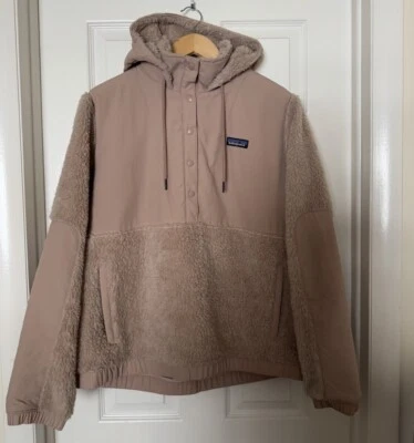 Pullover retro Patagonia para mujer grande con cáscara 1/2 broche retro-X champiñón topo NUEVO Foto 1 de 4