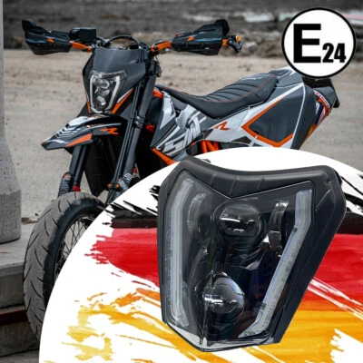 LED Scheinwerfer Tagfahrlicht E24 Plug&Play Für KTM SMC-R 690 EXC XCW 250 350