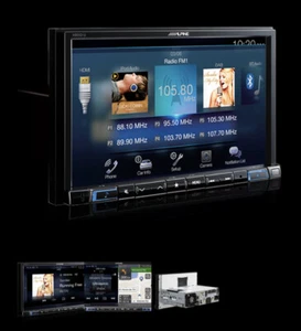 Alpine X801D-U 8″ Premium Navigation Multimedia Head Unit DAB Bluetooth USB Aux - Picture 1 of 12