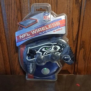 Madcatz NFL Seattle Seahawks Wireless Playstation 2 Controller New PS2 - Picture 1 of 11