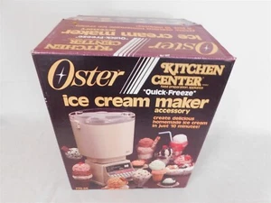Vintage Oster Kitchen Center Ice Cream Maker Accessory Attachment NOS In Box - Picture 1 of 23