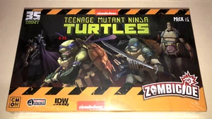 TMNT Zombiecide CMON juego miniatura figura Leonardo Donatello Shredder Krang - Imagen 1 de 5