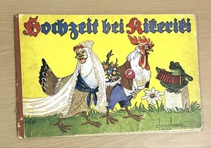 Vintage German Children's Picture Book Elsa Beskow & Ida Bohatta 1920s Good - Foto 1 di 12