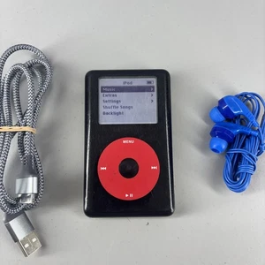 Apple iPod Classic 4. Gen 20gb U2 Special Edition Rot Schwarz 5E - Bild 1 von 14