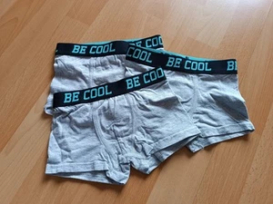 3er-Pack BOXERSHORTS Slips UNTERWÄSCHE Gr. 98/104 grau - Bild 1 von 1