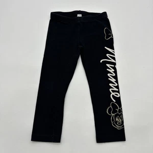 Disney Jumping Beans Leggings Todller Girls Size 2T Black Logo ..#31992 - Picture 1 of 11