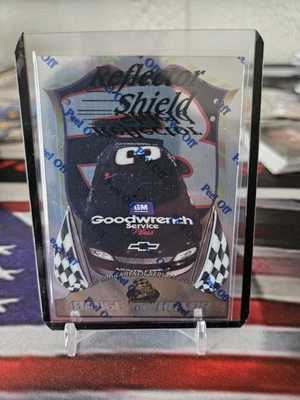 1999 Press Pass Premium Dale Earnhardt Badge of Honor Reflector Shield SP #/1350 - Image 1 of 4