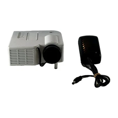 Mini Portable LED Projector HDMI VGA USB Home Theater Unbranded - TESTED - Image 1 of 4