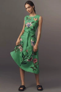 NWT Fanm Mon Gloriosa Multicolored Embroidered Midi Dress Size XL - Picture 1 of 16