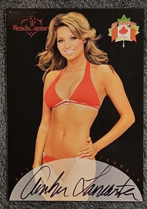 2003 Bench Warmer Oh Canada #4 Amber Lancaster Autograph Signed Auto - Picture 1 of 2