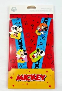 Disney Parks Mickey Mouse Expresss Set Of 4 Pin Lanyard Trading Starter Set New - Picture 1 of 6