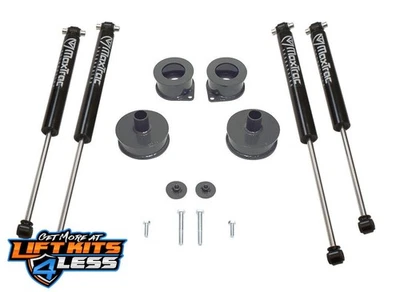 Maxtrac K949822S 2.5" F/R 2" Lift Spacer Kit w/Shcks for 18-20 Jeep Wrangler JL — 第 1/2 张图片