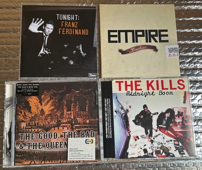 Franz Ferdinand + Kasabian + The Kills + The Good The Bad & The Queen: 4x CD Lot - Image 1 of 4