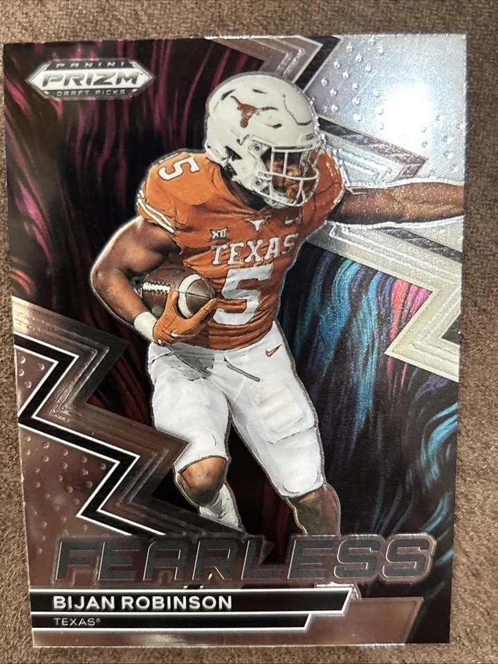 2023 Panini Prizm Draft Picks - Fearless Bijan Robinson #F-21 (RC) - Image 1 of 1