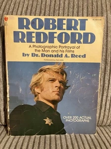 Vintage Robert Redford A Photographic Portrayal Donald A Reed 1975 Softcover - Picture 1 of 3