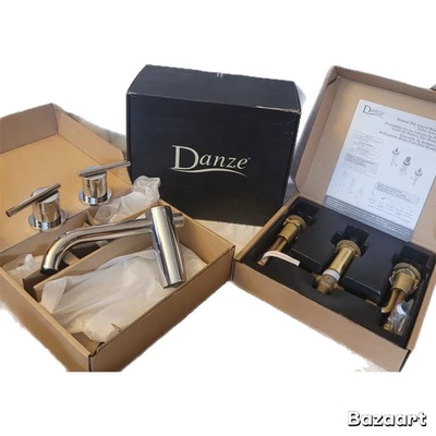NEW Danze Parma Collection 2 Handle Roman Tub Faucet Trim Chrome D305658T  - Image 1 of 4