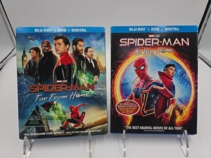 Spider-Man - Far From Home & No Way Home ~ LOT - BLU-RAY / DVD / DIGITAL ~ EUC - Bild 1 von 3