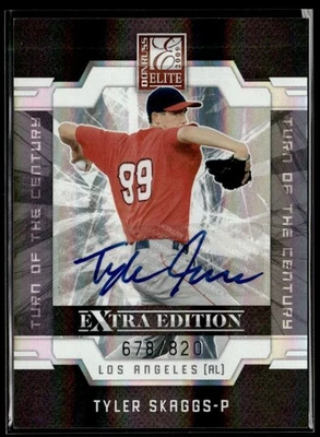 Donruss Elite 2009 edición extra firma cambio de siglo Tyler Skaggs Foto 1 de 2