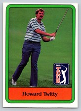 1981 Donruss Golf Card #14 Howard Twitty