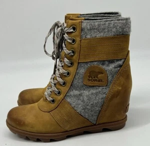 Sorel Keilabsatz Lexie Stiefel Damen Größe US 10 EUR 41 - Bild 1 von 13