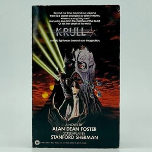 Krull by Alan Dean Foster (Movie Tie-In), Warner Books 1983 Frist 1st Printing - Picture 1 of 7