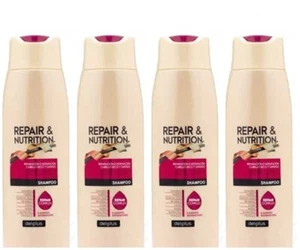 4 X 400 ML CHAMPÚ REPARACIÓN Y NUTRICIÓN -ÁCIDO HIALURÓNICO- VIT E - QUERATINA - CAVIAR - Imagen 1 de 1