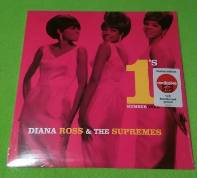 THE SUPREMES / DIANA / NUMBER ONES / RARE TARGET YELLOW VINYL / SEALED NEW - Image 1 of 2