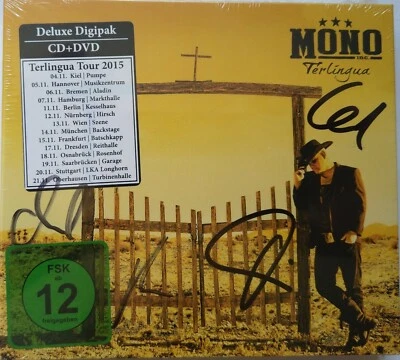 MONO INC. - TERLINGUA Digipak Deluxe CD+DVD 2015 signiert signed Edition NEU  - Bild 1 von 4