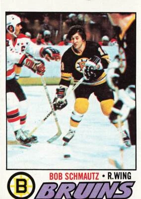 1977-78 Topps #59 Bobby Schmautz - Image 1 of 2
