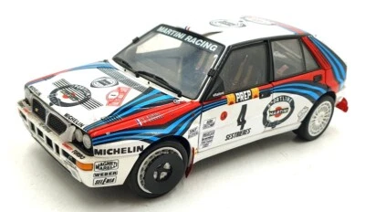 Kyosho 1/18 Scale Diecast DC13625H - Lancia Delta HF Intergrale Martini #4 RMC - Image 1 of 4
