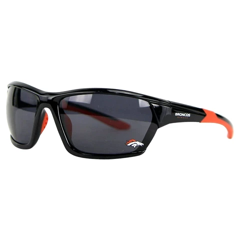DENVER BRONCOS SPORTS FULL RIM SUNGLASSES POLARIZED AND W/FREE POUCH/BAG NEW Cover