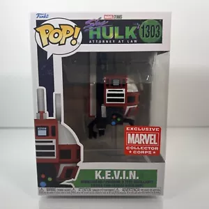 FUNKO POP! She Hulk KEVIN #1303 MARVEL COLLECTOR CORPS EXCLUSIVE - Picture 1 of 10