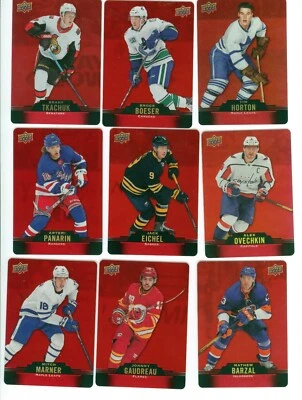 2020 2021 Upper Deck Tim Hortons Hockey Red Die Cut Parallel U PICK SALE - Изображение 1 из 4