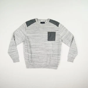 C&A CANDA Herren Pullover Gr. XL grau weiß Strickpullover Langarm Rundhals Baumw - Bild 1 von 20