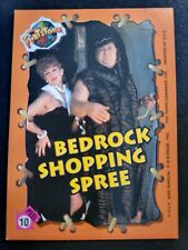 1994 Topps The Flintstones Movie Sticker Card Bedrock Shopping Spree #10