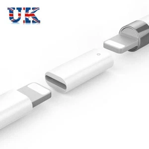 with Indicator Light Power Adapter Durable Charger Convertor for Apple Pencil - Picture 1 of 10