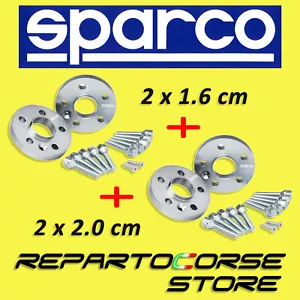 DISTANZIALI SPARCO 16mm + 20mm SMART FORTWO 450 / 451 - FORTWO 450 / 451 BRABUS - Picture 1 of 1
