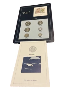 Coin Sets of All Nations Jamaica, With Card 1979-1984 #5 - Picture 1 of 18