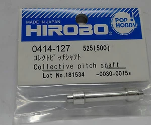Hirobo 0414-127 Pitch Arm Schaft Collective Pitch Lever Shaft - Imagen 1 de 1